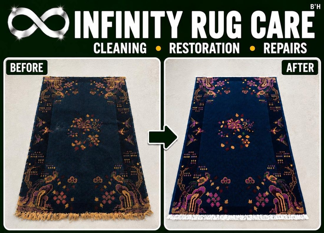 Overcasting Repair before & after