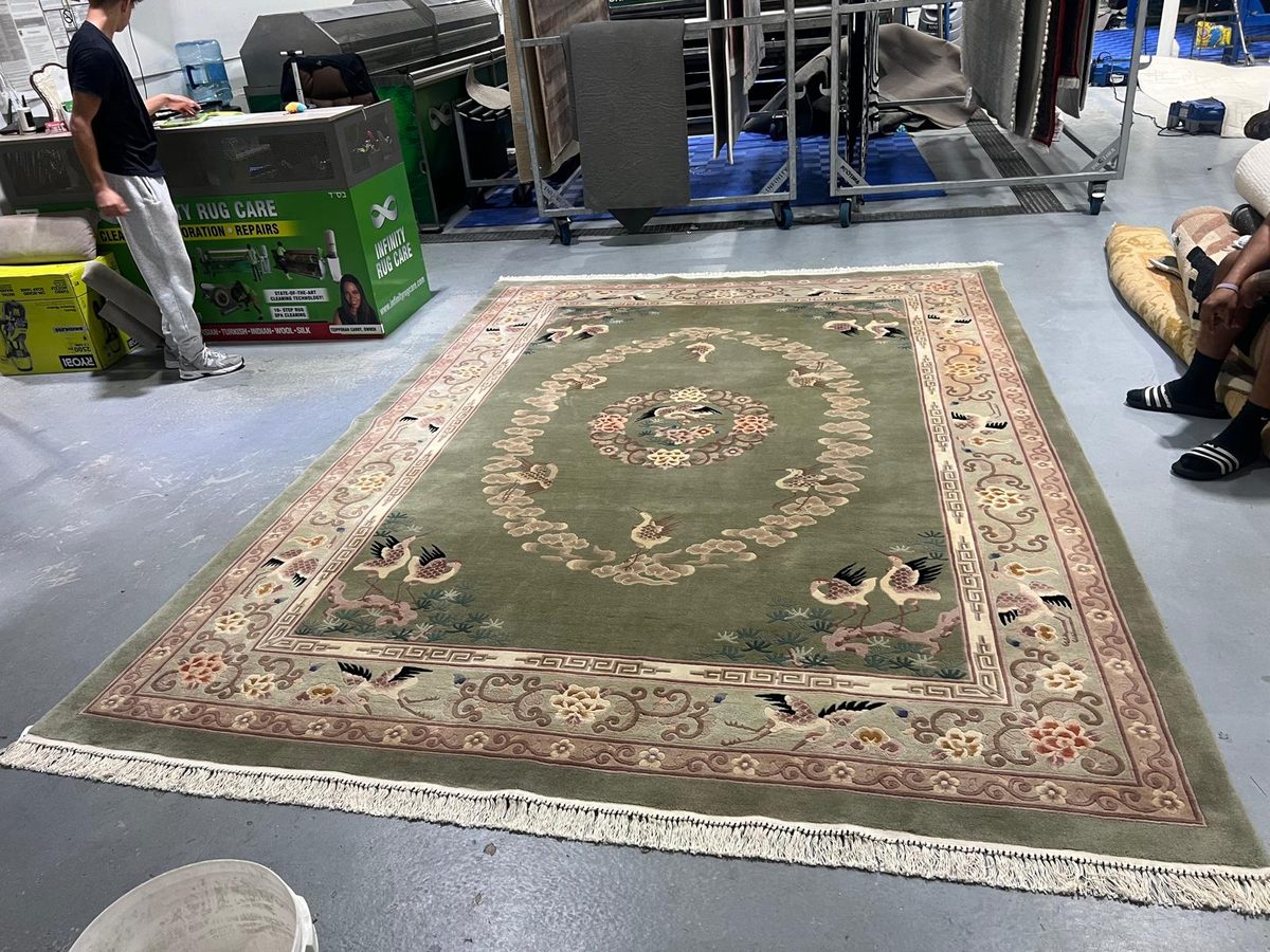 Chinese rug detail