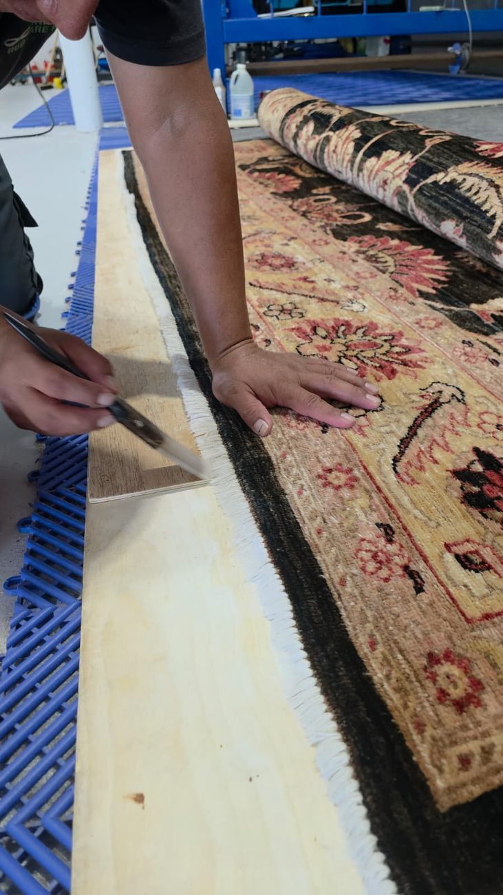 Step 7: Detailing: Fringes, Trimming
