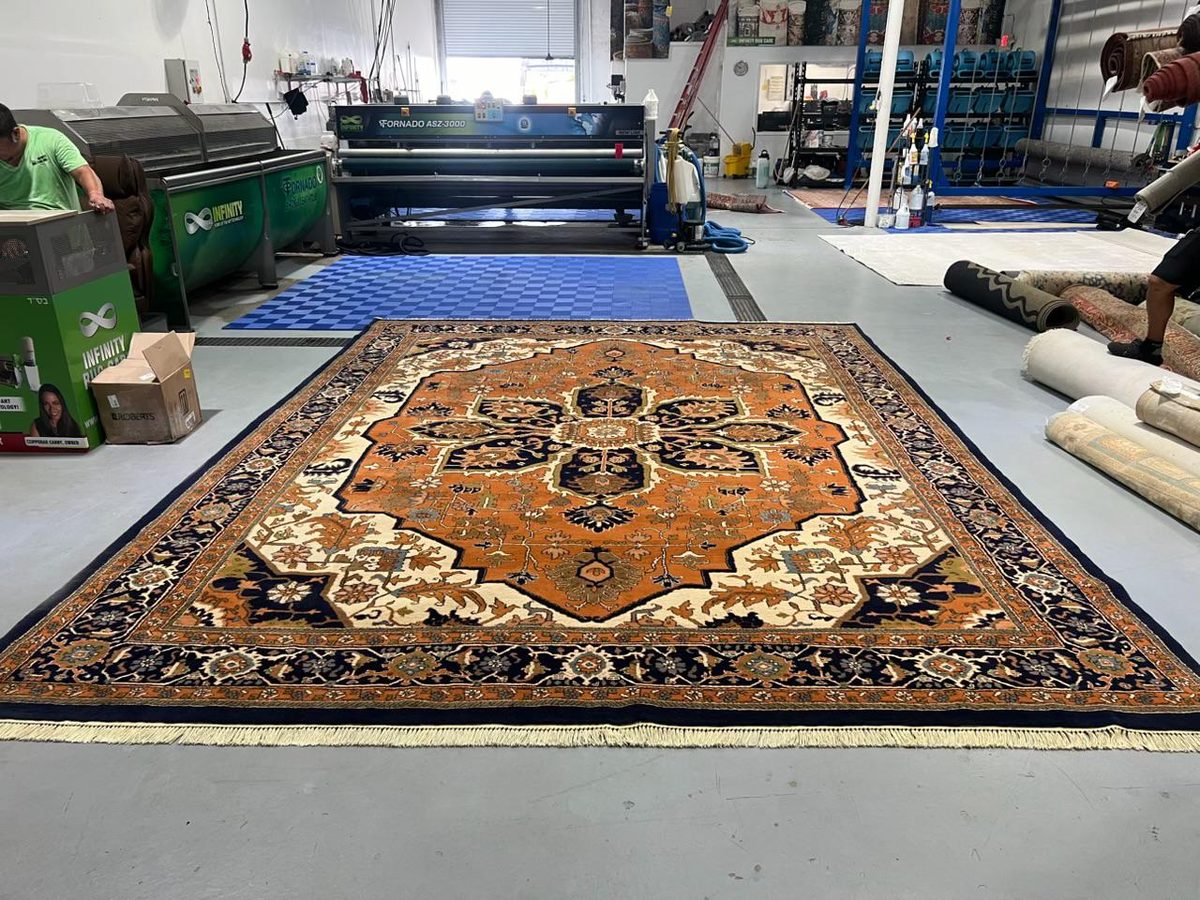 Indian rug detail