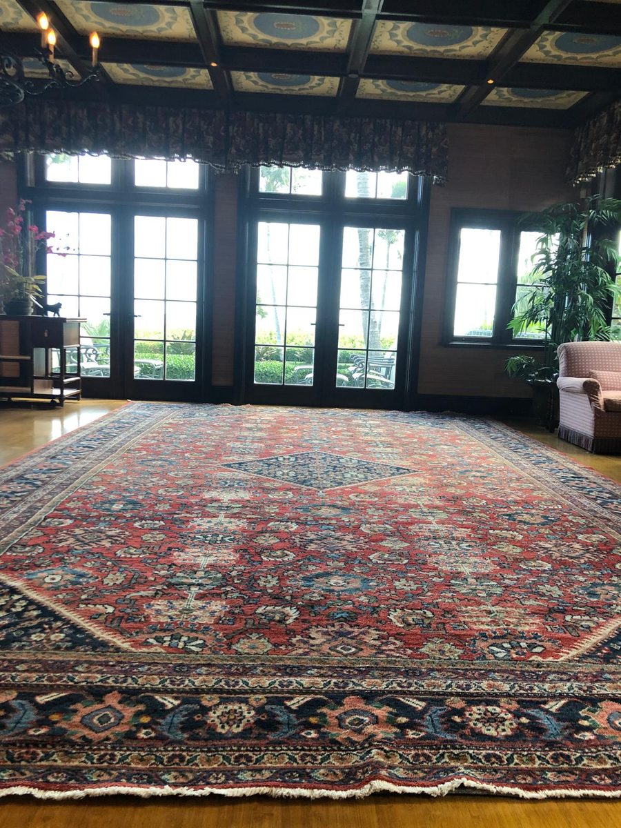Persian rug detail