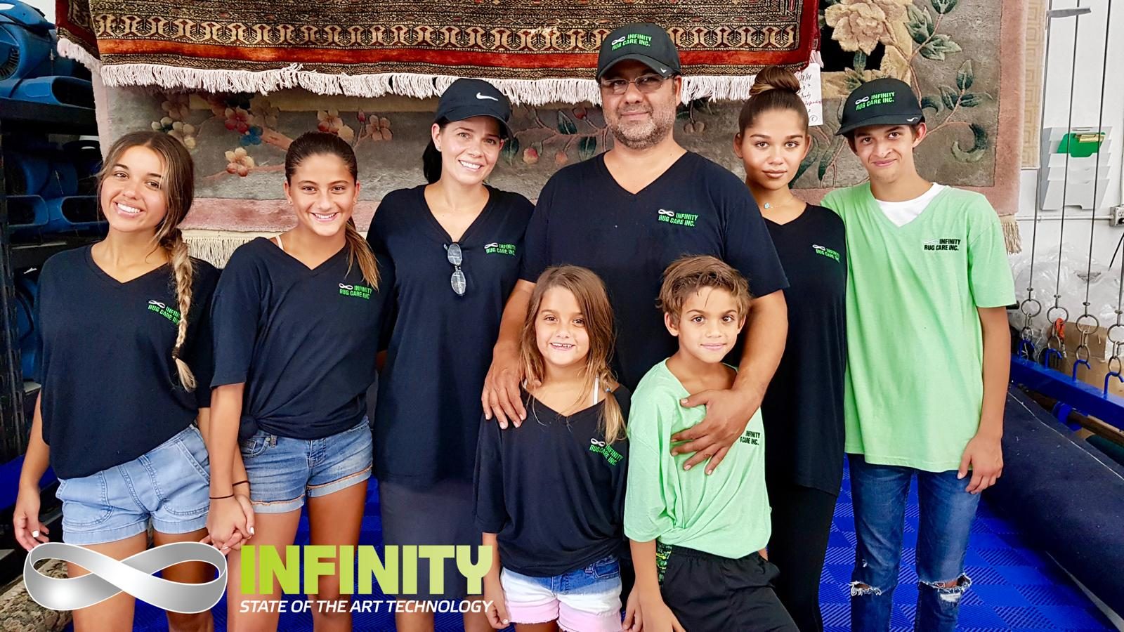 The Infinity Rug Care family team