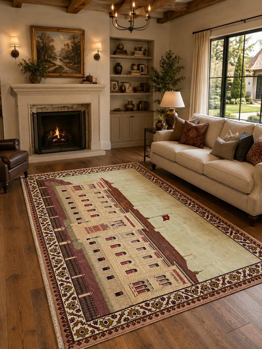 Turkish rug detail